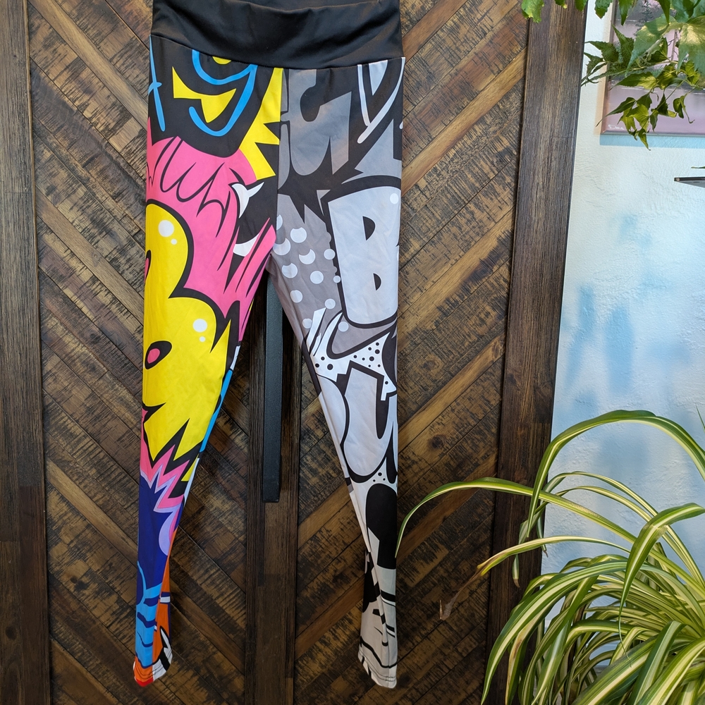 Colorful Graphic Leggings